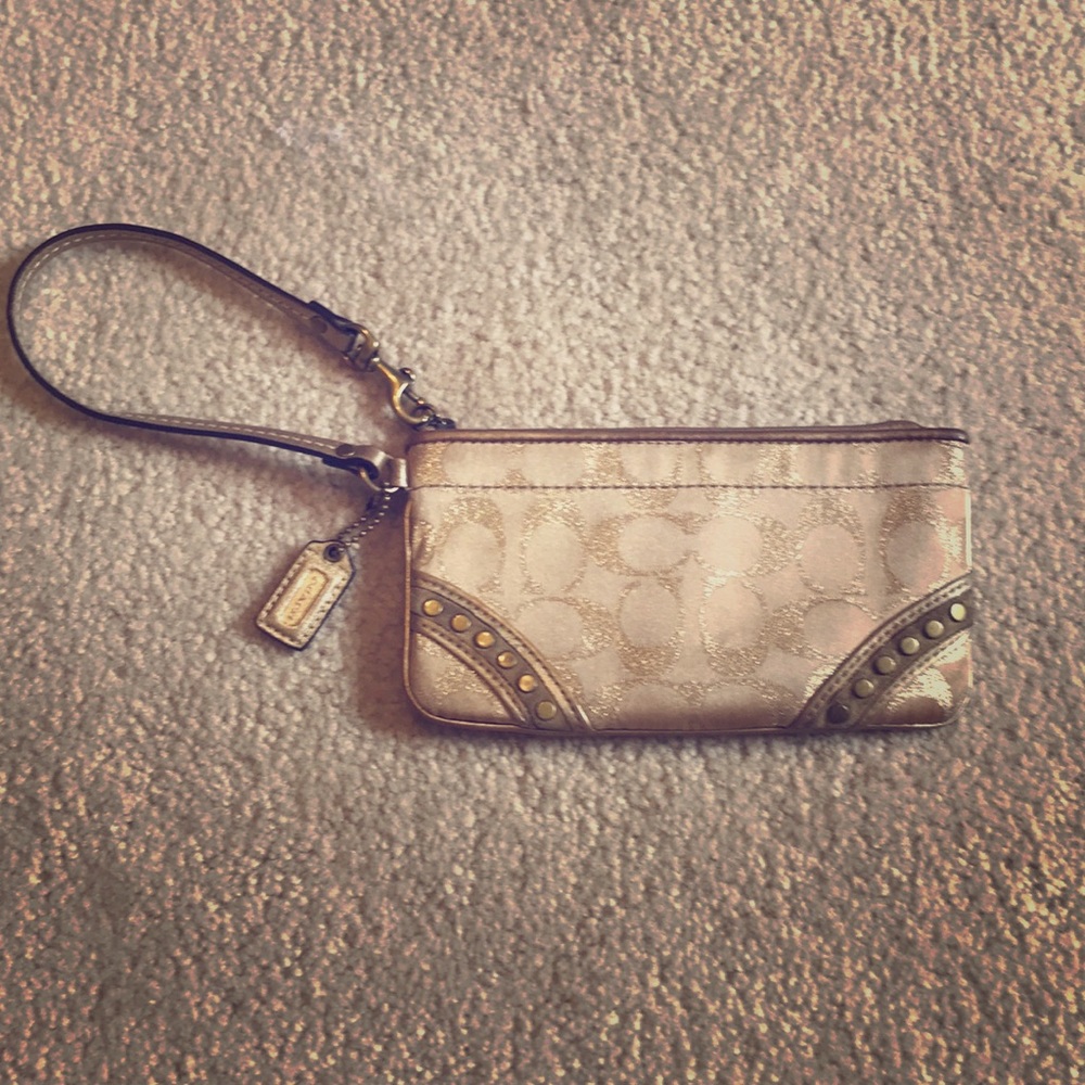 Authentic Coach wristlet